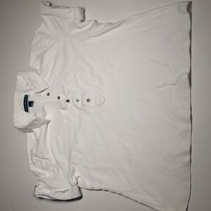 Karen Scott XL 100% Cotton White  Polo
